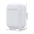 thumbnail image 3 of Caja De Carga De Audífonos Inalámbricos Tws Para Apple Airpods 1/2 Ios 450Mah, 3 of 5