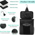 thumbnail image 3 of Jinswick Large Capacity Portable Shower Bag, Individual Compartment Hanging Toiletries for College Students Camping Gym Travel Tote Organizer, 3 of 7