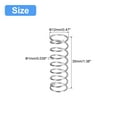 thumbnail image 2 of Compression Spring, 5 Pack 304 Stainless Steel, 12mm OD, 1mm Wire, 35mm Length, 2 of 6