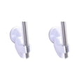 thumbnail image 2 of Soporte de cabezal de ducha Yuarrent acoplable fuerte color Blanco 2Conjunto, 2 of 6