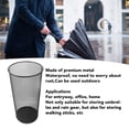 thumbnail image 4 of Umbrella Stand Rack, Umbrella Holder Bin Round Rust Proof Black Stable Space Saving  For Home, 4 of 8
