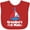 Red, variant on Inktastic Grandpas First Mate Nautical Sailboat Boys Baby Bib