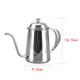 thumbnail image 5 of Cafetera de Goteo Manual de material acero Inoxidable Verter sobre Hervidor de Té con 650 Ml 5 Colores PICK BLESIY Olla de té, 5 of 8