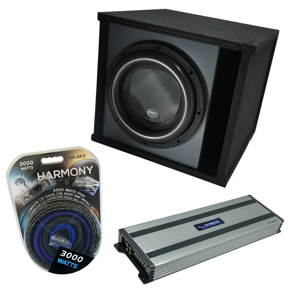 Harmony Audio Bundle HAML151 Loaded 15" Sub 3200W Ported SPL Sub Box