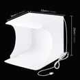 thumbnail image 2 of Compact Photo Studio, Brightness Dimmer for Fine Lighting Control, Multi-angle Shooting Options, Ideal for Small Item Product Photography, 2 of 8