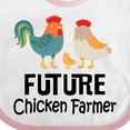 thumbnail image 4 of Inktastic Future Chicken Farmer Childs Boys or Girls Baby Bib, 4 of 4