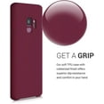 thumbnail image 3 of Étui Compatible avec Samsung Galaxy S9 - Étui de Téléphone en Silicone TPU avec Finition Douce - Rouge Fauve, 3 of 5
