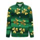 thumbnail image 2 of TaTaai Ladies Fashion St. Patrick's Day Printed Satin Long Sleeve Shirt Lapel Button Down Casual Loose Blouse Satin Top for Daily Party Work Vacation Spring Winter Wear Gift, 2 of 5