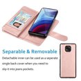 thumbnail image 3 of 6.6" Wallet Case for Moto G Power, for Motorola Moto G Power 2021 PU Leather Case, Njjex Luxury PU Leather 9 Card Slots Holder Carrying Folio Flip Cover [Detachable Magnetic Hard Case] & Kickstand, 3 of 5
