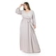 thumbnail image 1 of Vestido elegante de manga larga Roman Fashion /Tallas Extras, 2009 (Hueso) beige 40, 1 of 6