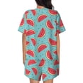 thumbnail image 3 of Xecao Watermelon print Swimsuit for women, Summer-ready, sporty style.Quick-dry fabric. Many sizes & colors., 3 of 9