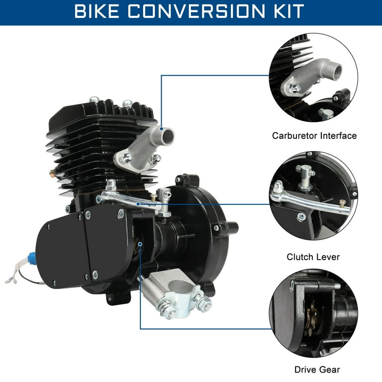 80cc Bicycle Engine Kit, Modification Bicycle Kit Fit, Petrol Gas