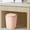 Pink, variant on 2.5 Gallon Silent Slow Close Lid Trash Can One Couch Open Plastic Waste Bin for Bathroom Bedroom Office Dorm Small Space with Press Ring Garbage Bag Holder,Blue