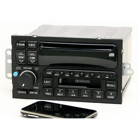 Buick Century LeSabre Regal 1996-03 Radio AM FM CD CS w Bluetooth Music 09373354 - Refurbished