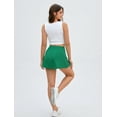 thumbnail image 4 of Pinspark Women's High Waisted Pleated Tennis Skirt Lightweight Active Golf Skort with Pockets Built-in Shorts for Pickleball Workout Running Casual Wear, 4 of 6