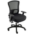 thumbnail image 3 of Global Industrial Big and Tall Mesh Back Chair, Fabric Seat, Black, 3 of 4
