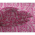 thumbnail image 4 of oneOone Viscose Chiffon Fabric Leaves & Floral Block Decor Fabric Printed BTY 42 Inch Wide, 4 of 4