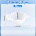 thumbnail image 2 of 20PCS Resin Mixing Cups, Small Silicone Molds Cup Dispenser Mini Measuring Cups for Epoxy Resin Mixi, 2 of 5