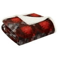 thumbnail image 5 of Eddie Bauer Copper Creek Grey Ultra Soft Plush Fleece Throw Blanket, 60" X 50", 5 of 8