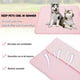 thumbnail image 4 of Esterilla de enfriamiento automático para perros y gatos, almohadillas de enfriamiento lavables para mascotas, manta para dormir, esterilla para dormir de seda helada, cama para dormir transpirable, 4 of 5