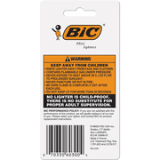 BIC Mini Pocket Lighters 4 Count Lime Green Small Lighters Compact Utility Travel Size