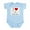 Sky Blue, variant on CafePress - I Love My Real Estate Agent Infant Bodysuit - Baby Light Bodysuit, Size Newborn - 24 Months