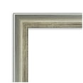 thumbnail image 3 of Amanti Art Salon Scoop Silver Beveled Wood Bathroom Wall Mirror, 3 of 10