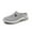 Gray, variant on Orthopedic Shoes for Women with Arch Support - Slip On Tennis, Walking & Nurse Sneakers, Wide Width Non-Slip Work Shoes, Mother’s Day Gift Idea Black 8 Wide