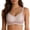 Pink, variant on BraSuper Froncé Doux Et Confortable Sans Armatures Push Up Bralette for Women Wireless Sport Supportive Front-Closure Bustier Lightweight Underwear Green XL