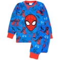 thumbnail image 1 of Marvel Pyjama Deux Pièces à Manches Longues et Jambes Longues Bleu pour Garçons, 1 of 6