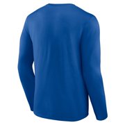 Men's Majestic Royal Chicago Cubs High Praise Long Sleeve T-Shirt