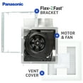 thumbnail image 6 of Panasonic Fv-0510Vscl1 100 Cfm 0.6 Sone Condensation Sensing Energy Star Certified Bath, 6 of 7