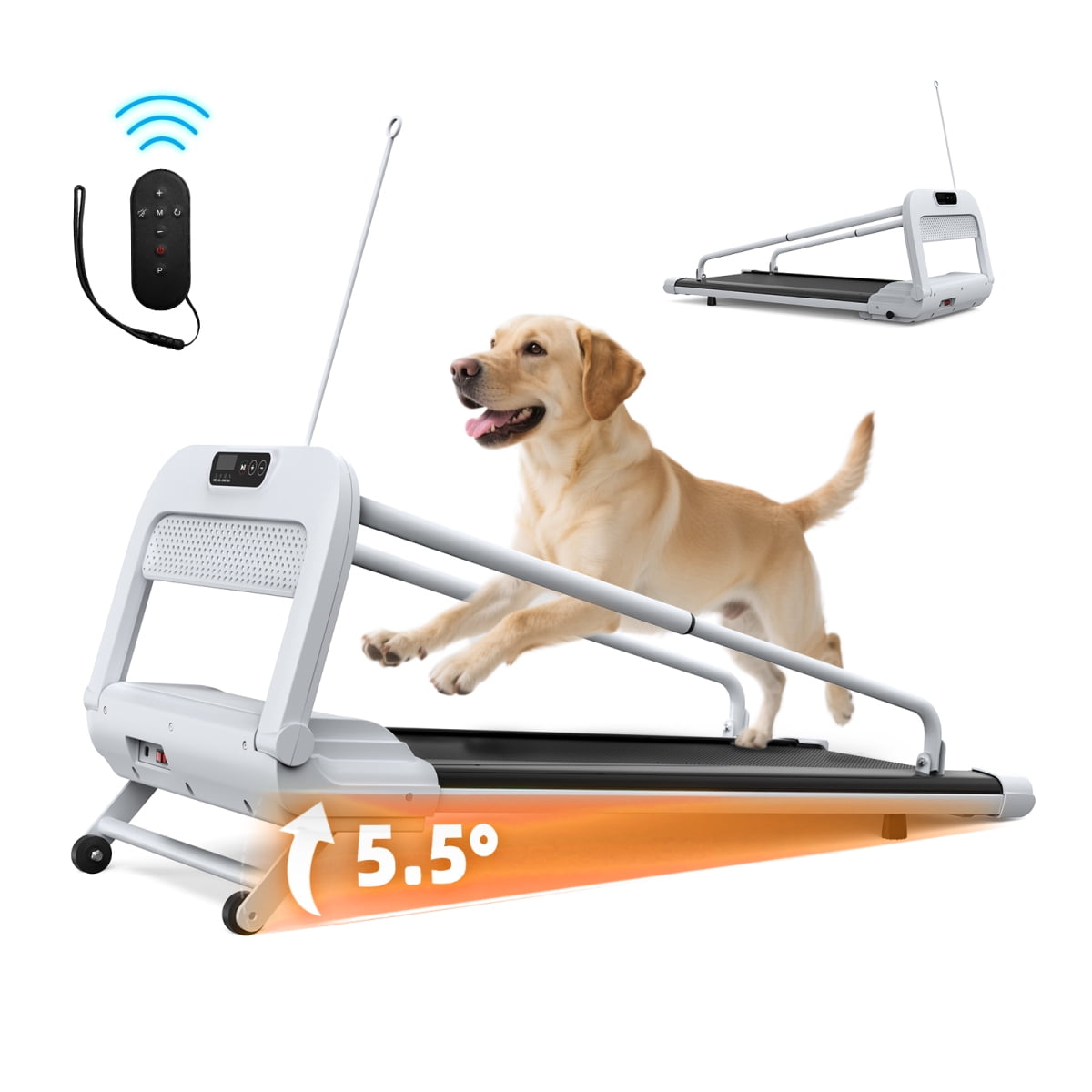 2025 New Quiet Smart Pet Treadmill, Adjustable Speed, Perfect for Small/Medium Dogs