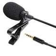 thumbnail image 2 of Wired Lavalier Lapel Clip On Microphone for iPhone Android Smartphone Omnidirectional Mic for Recording with Clip-on for Vloggers and Bloggers, 2 of 16