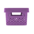 thumbnail image 3 of Caja con Tapa Plastic Trends Modelo Paris Capacidad 4.5Lts Color Morado 1 Pieza, 3 of 5