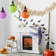 thumbnail image 5 of Guirnalda de hojas artificiales | Enredadera de ratán sintético con hojas de arce y calabaza | Decoración otoñal de 173 cm para chimenea, pared y puerta, 5 of 6