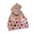 thumbnail image 2 of Knitted Shoulder Wrist Bag Purse Underarm Bag for Beach Party Festivals Gift Beige, 2 of 9
