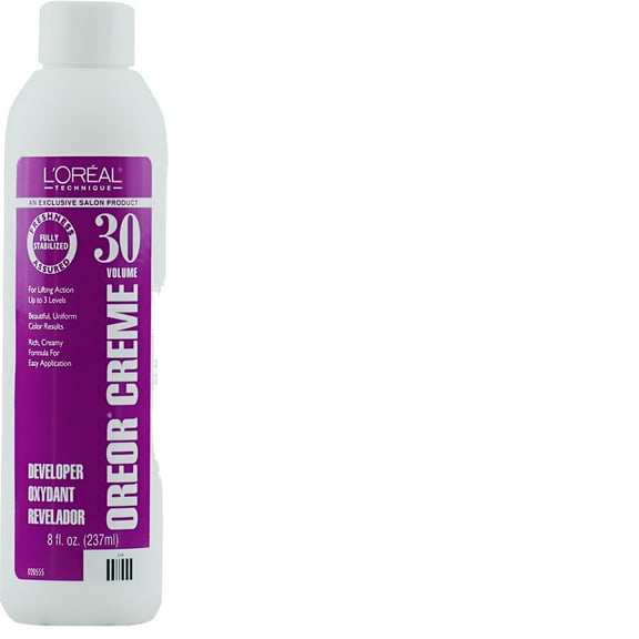 L'Oreal Oreor Creme 30 Volume Developer, 8 oz