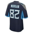 thumbnail image 3 of Men's Nike Stanley Morgan  Navy Tennessee Titans Team Game Jersey, 3 of 6