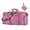 Pink, variant on TopLLC Travel Duffel Bag, Large Capacity Weekender Bags with Shoes Compartment and Multiple Pockets, Multifunction Sport Gym Bag Personal Item Bag Foldable Carry on Luggage Overnight Bag for Women Men