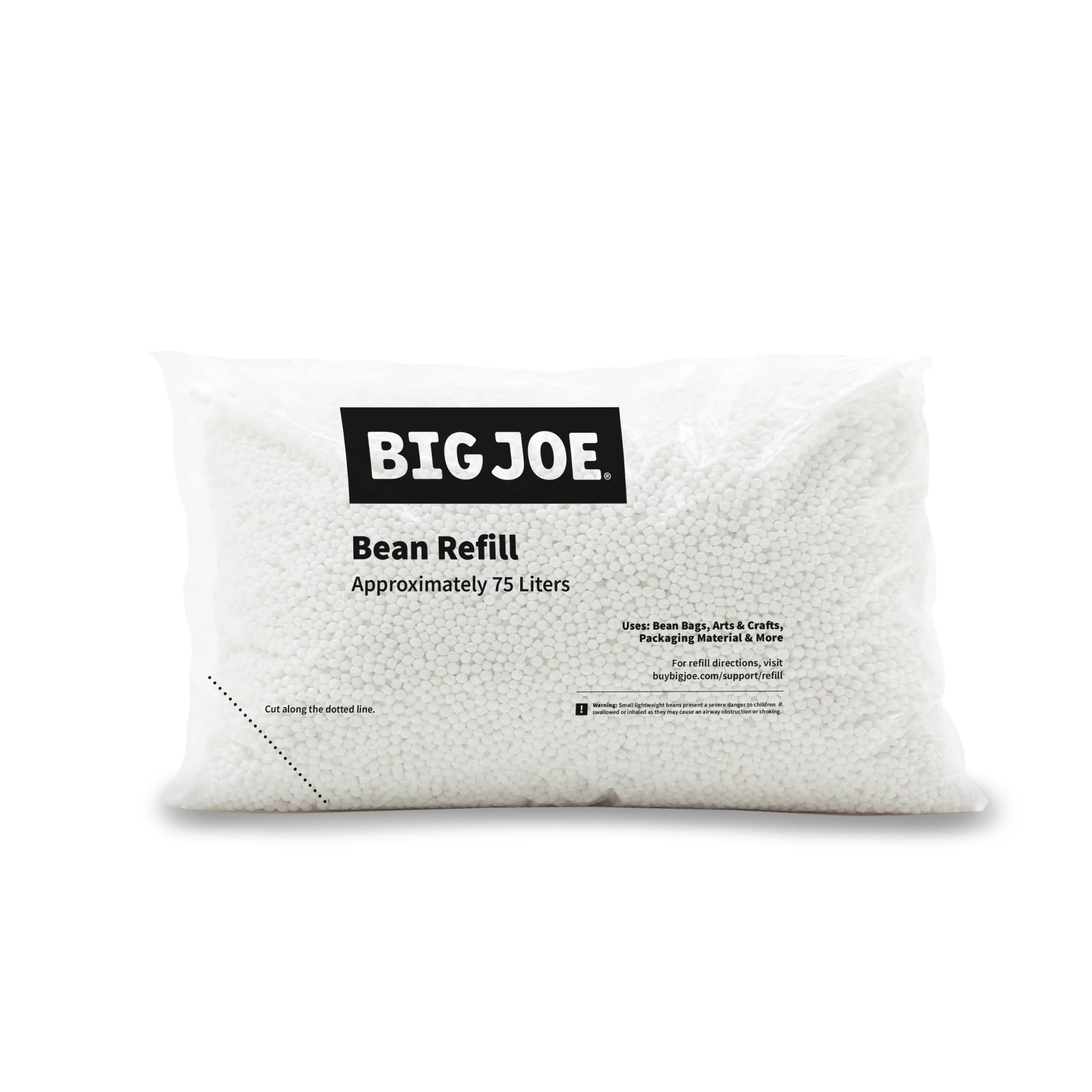 Big Joe Bean Refill Polystyrene Beans for Bean Bags or Crafts 100 Liters Walmart