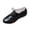 Black, variant on Black Female Casual Color Block Chunky Sole Tie Up Shoes 2026 Spring Summer Large Size Black