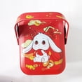 thumbnail image 2 of Packing Decorative Container Storage Small Metal Candy Container Cookie With Lids Storage Storage Bowls Chip Organizer Storage with Lids Food Pantry Storage Glass Containers with Lids for Food Flour, 2 of 4