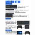 thumbnail image 4 of Mango De Juego Inalámbrico Consola de juegos inalámbrica para Switch Pro Controller Gamepad (negro) Tmvgtek Para estrenar, 4 of 9
