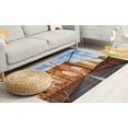 thumbnail image 4 of New York Rugs, Brooklyn Bridge Rug, Entry Rug, Brooklyn Rugs, View Rugs, Pattern Rugs, Modern Rug, Living Room Rugs, Area Rugs, Home Decor, 3.3'x6.5' - 100x200 cm, 4 of 8