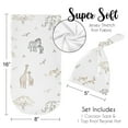 thumbnail image 5 of Serengeti Animals Baby Cocoon and Beanie Hat Sleep Sack Set Boy or Girl Gender Neutral Unisex by Sweet Jojo Designs, 5 of 6