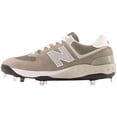 thumbnail image 4 of New Balance Men's Fresh Foam 574 Low Metal Baseball Cleat Grey Medium 11.5, 4 of 7