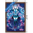 thumbnail image 3 of Hatsune Miku - Flowers Wall Poster, 14.725" x 22.375", Framed, 3 of 3