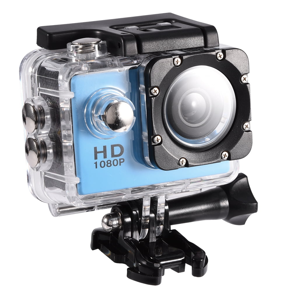 Caméra sport 1080P FULL HD Type GOPRO 12 MPixel Support Étanche 30.0 m 90  min