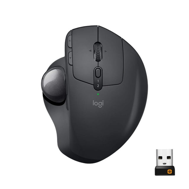 Ratón Trackball inalámbrico Logitech MX Ergo con diseño ergonómico